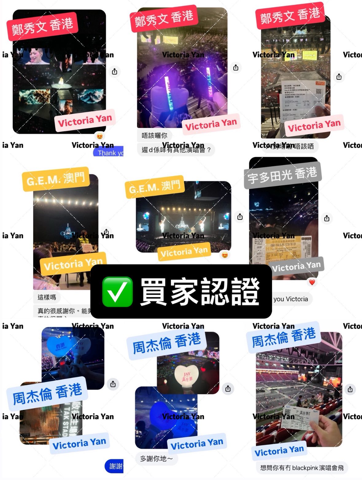 GEM 鄧紫棋 生日場演唱會門票