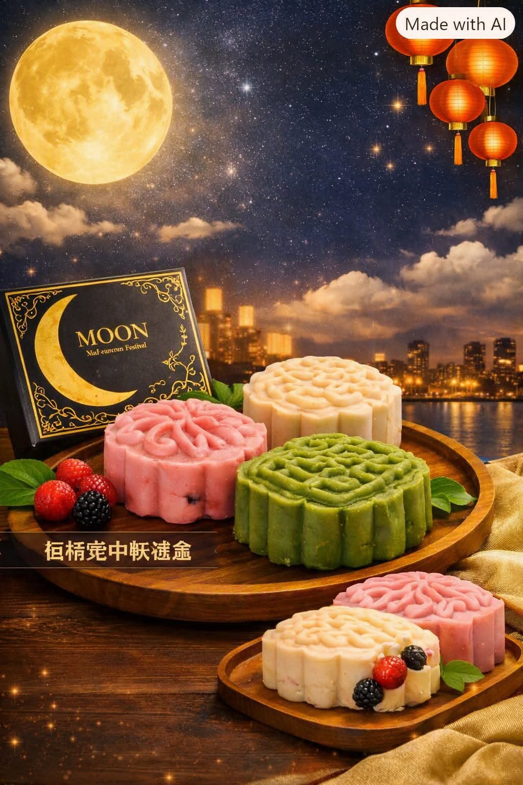 中秋低卡冰皮月餅班