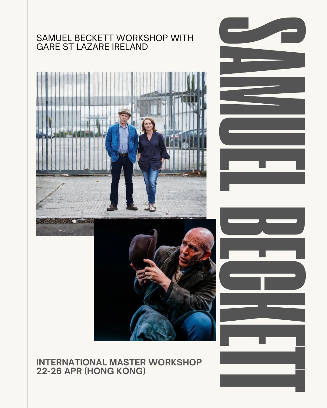 Beckett Masterclass Workshop by Gare St Lazare Ireland