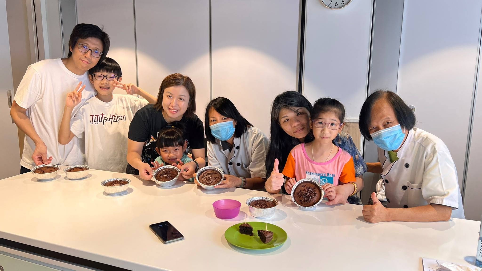 親子廚藝班：朱古力麻糬布朗尼蛋糕