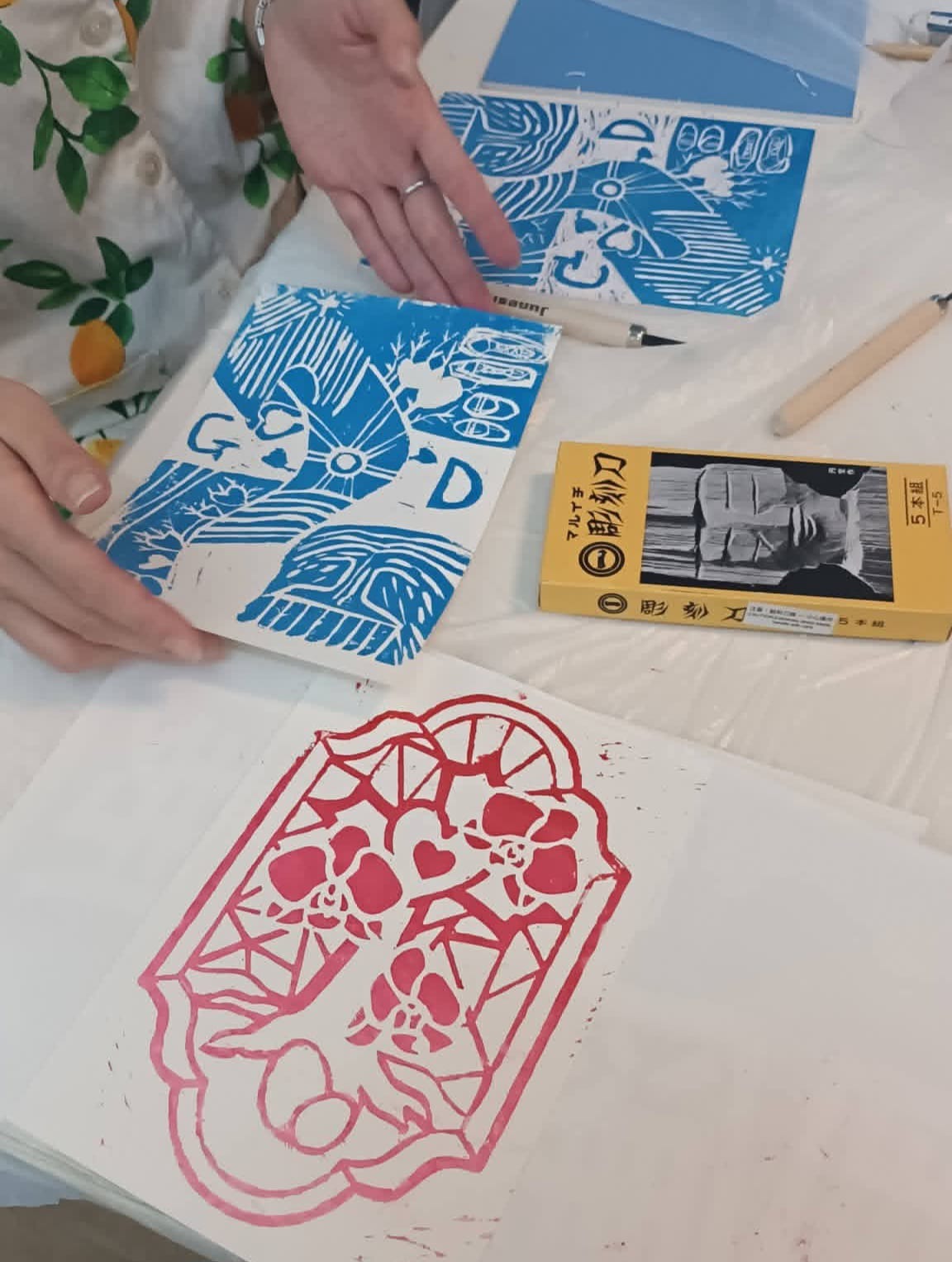 版畫雕刻及托印工作坊