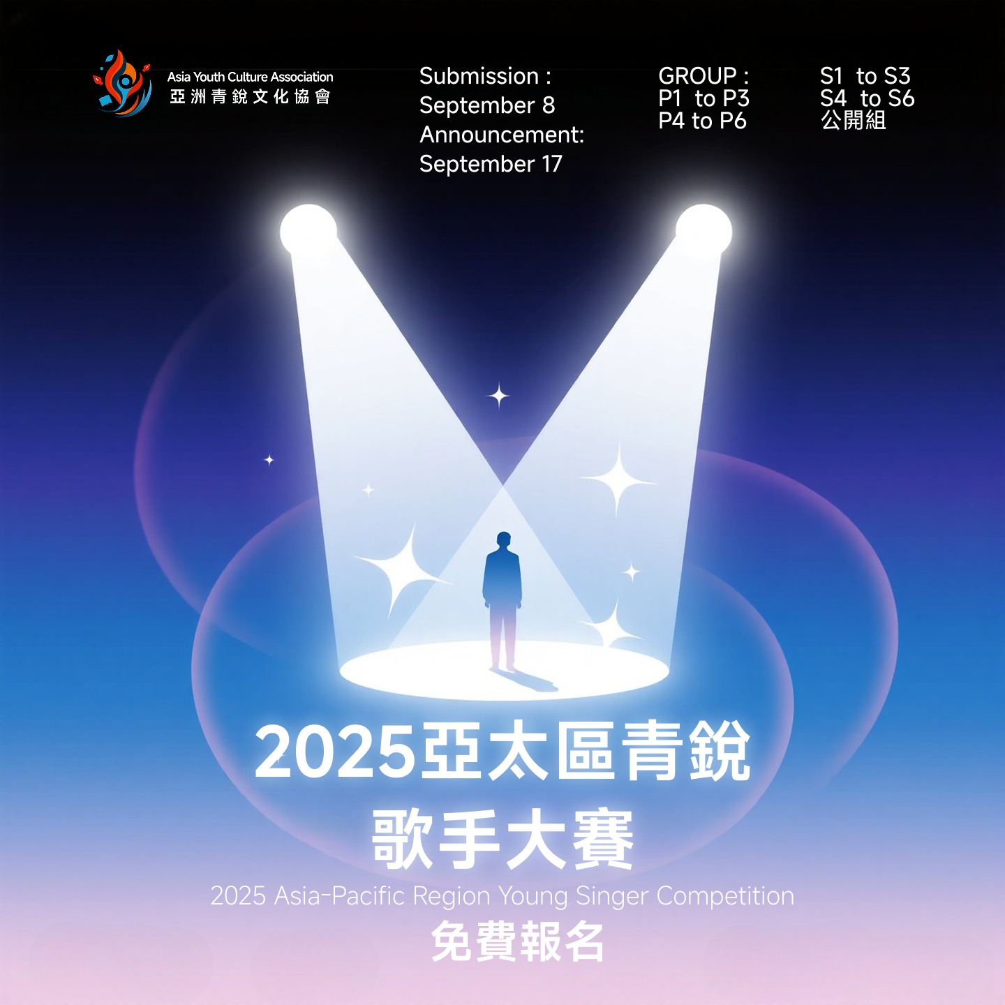 2025 亞太區青銳歌手大賽