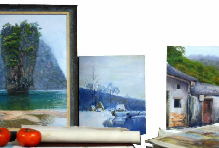 你的藝術色塊：油畫寫實創作
