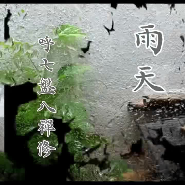 正念瑜伽・雨天禪修