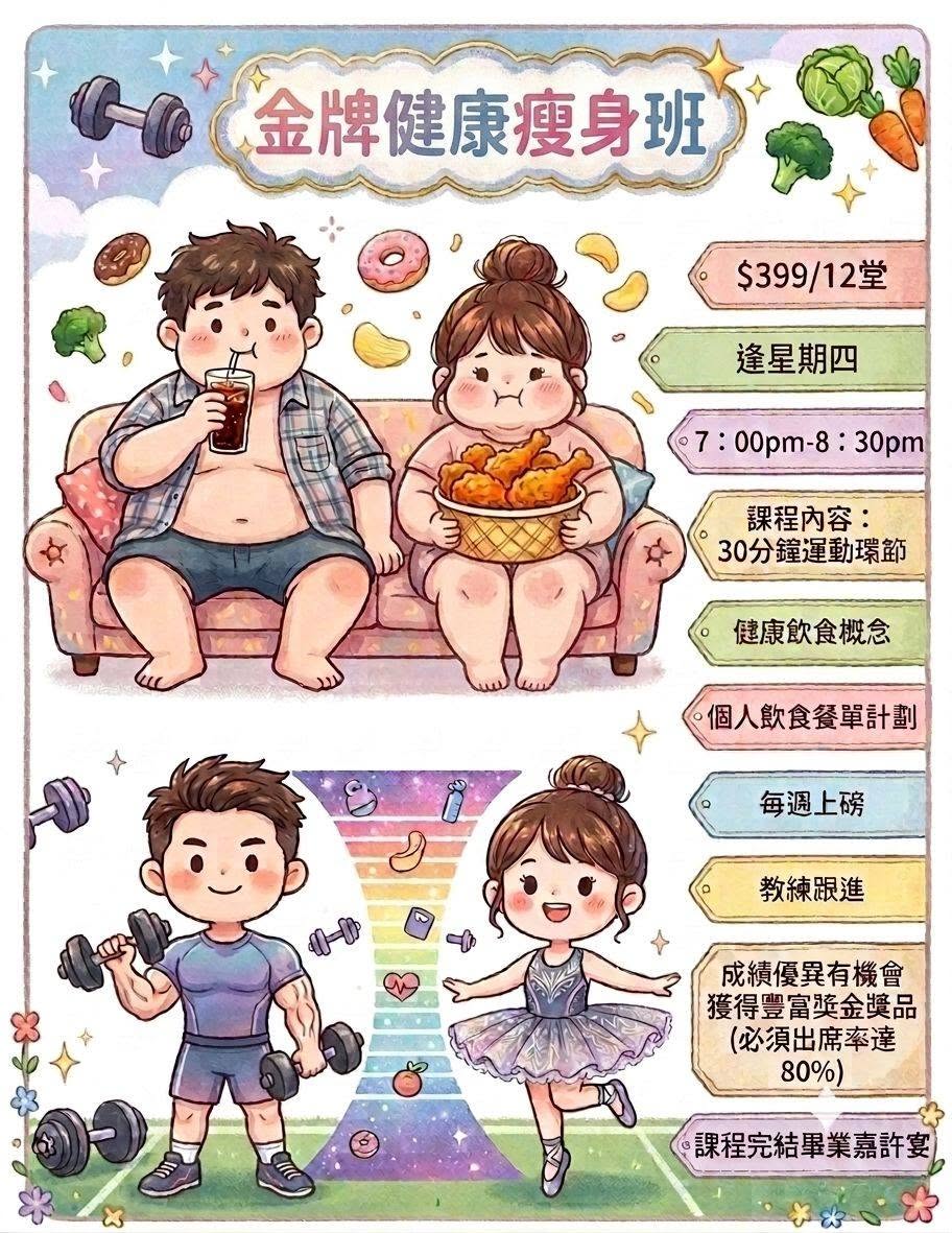 金牌健康瘦身班