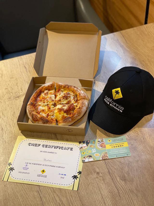 California Pizza Kitchen 兒童薄餅工作坊
