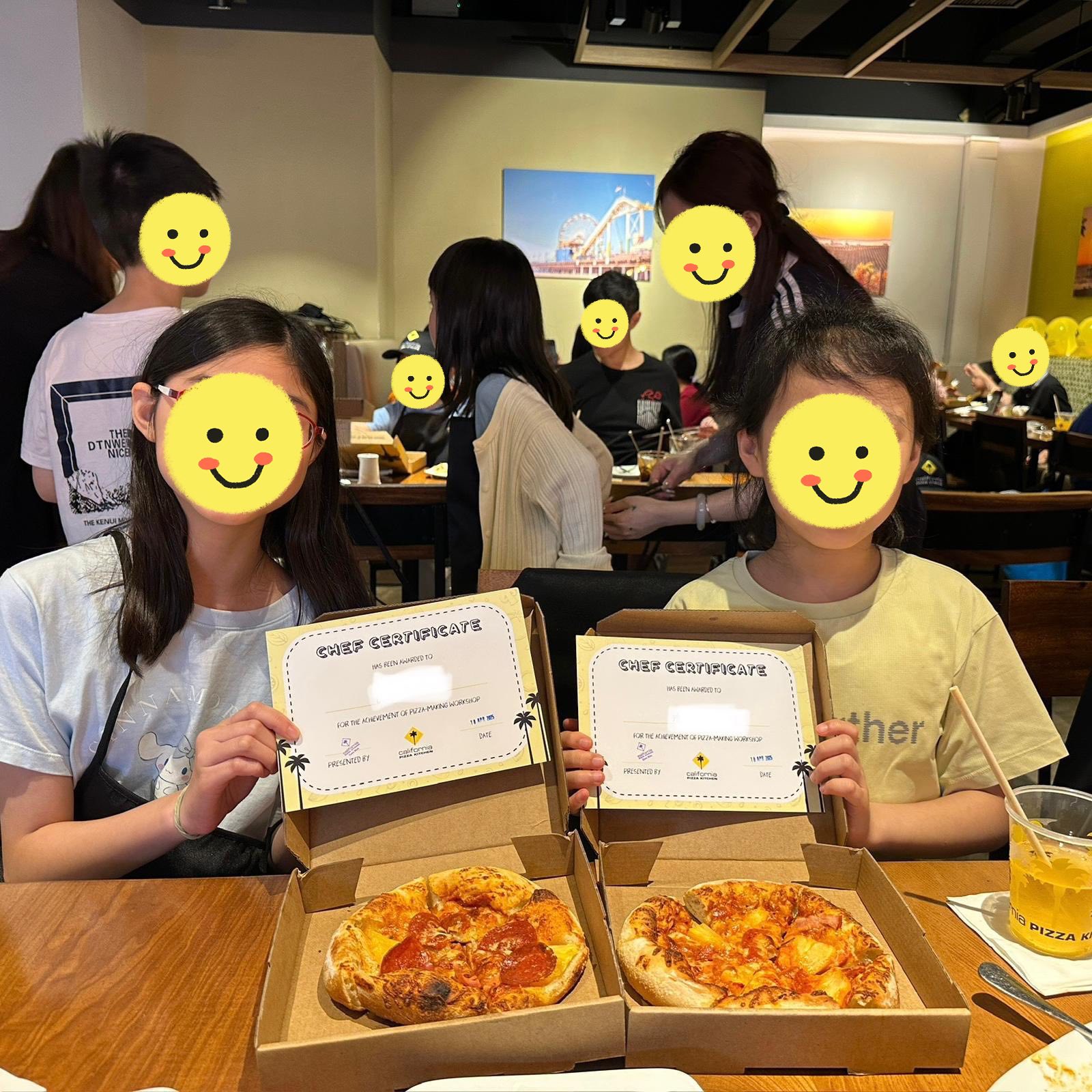 California Pizza Kitchen 兒童薄餅工作坊