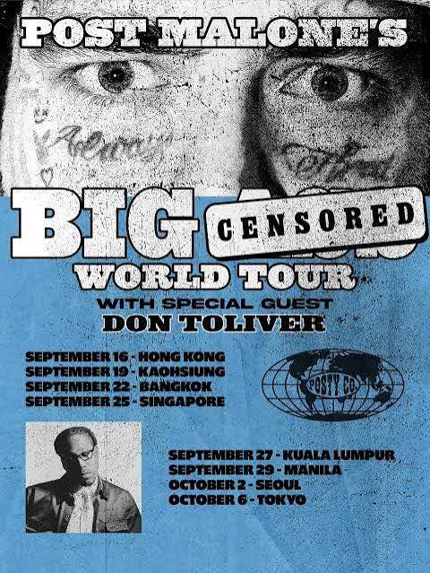 Post Malone 香港演唱会