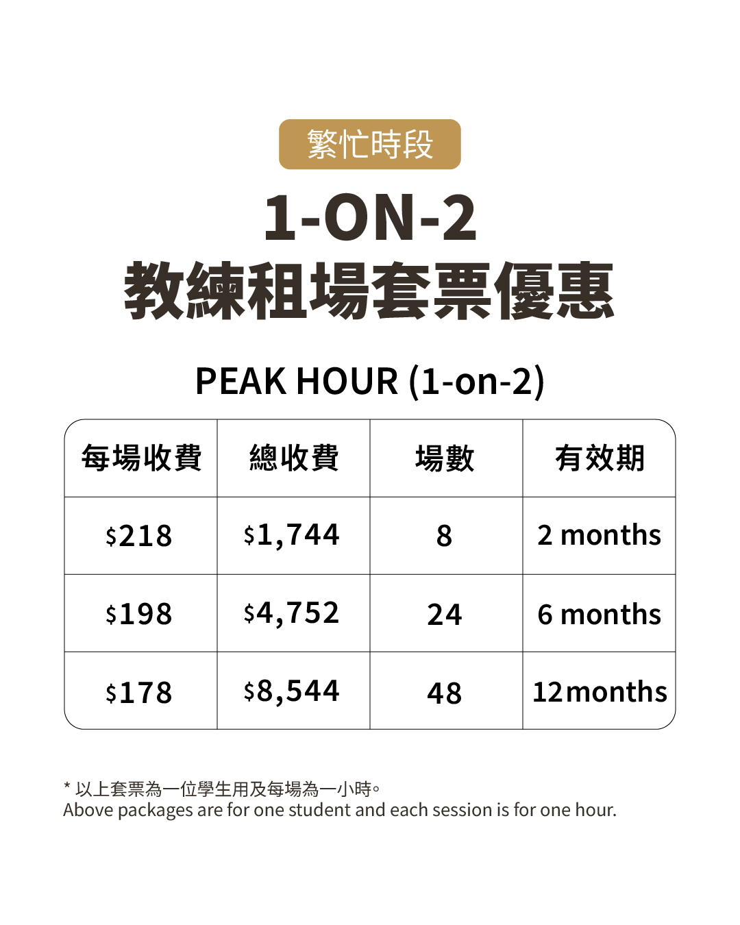 LaVita Fitness 火炭教練租場服務