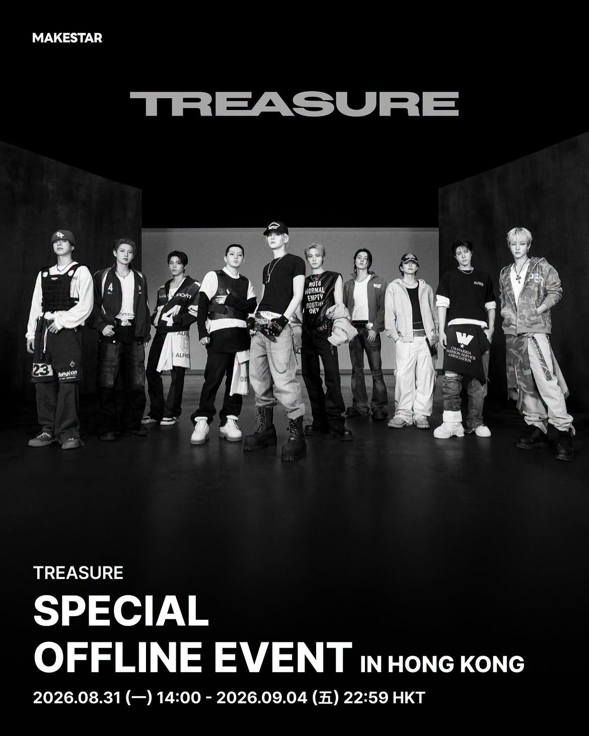 TREASURE 香港線下簽名會& HI-BYE EVENT