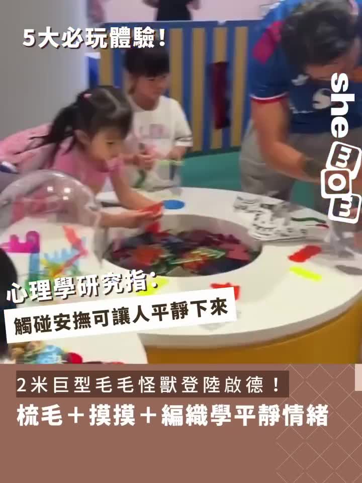 2米巨型毛毛怪獸情緒管理展