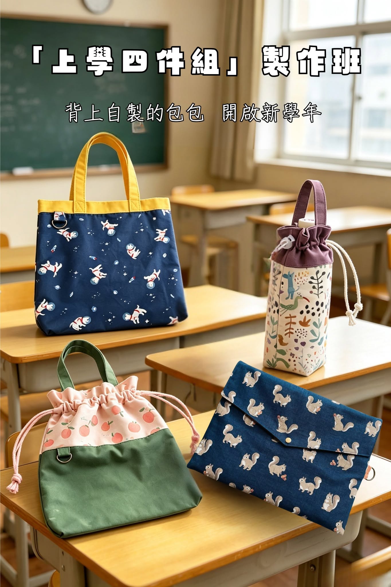 上學四件組製作班