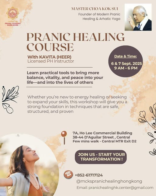 Life-Transforming Workshop on Energy Healing