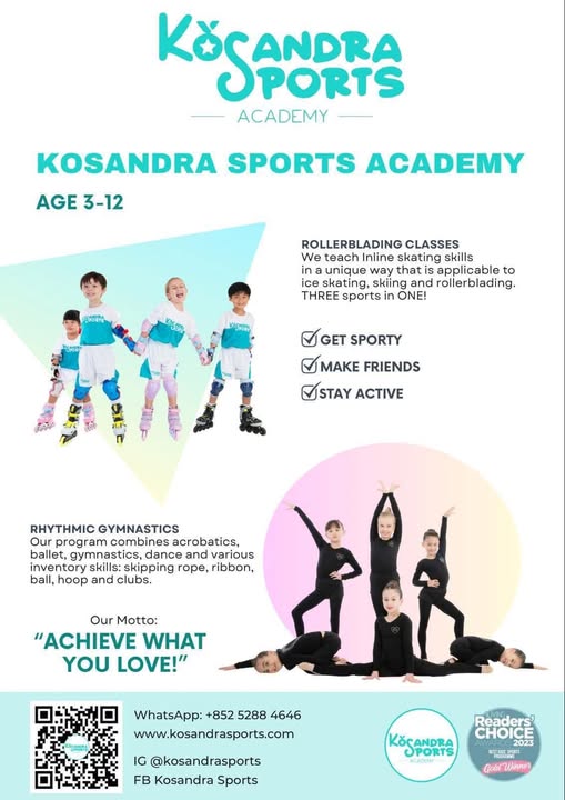 Rhythmic Gymnastics and Rollerblading Classes
