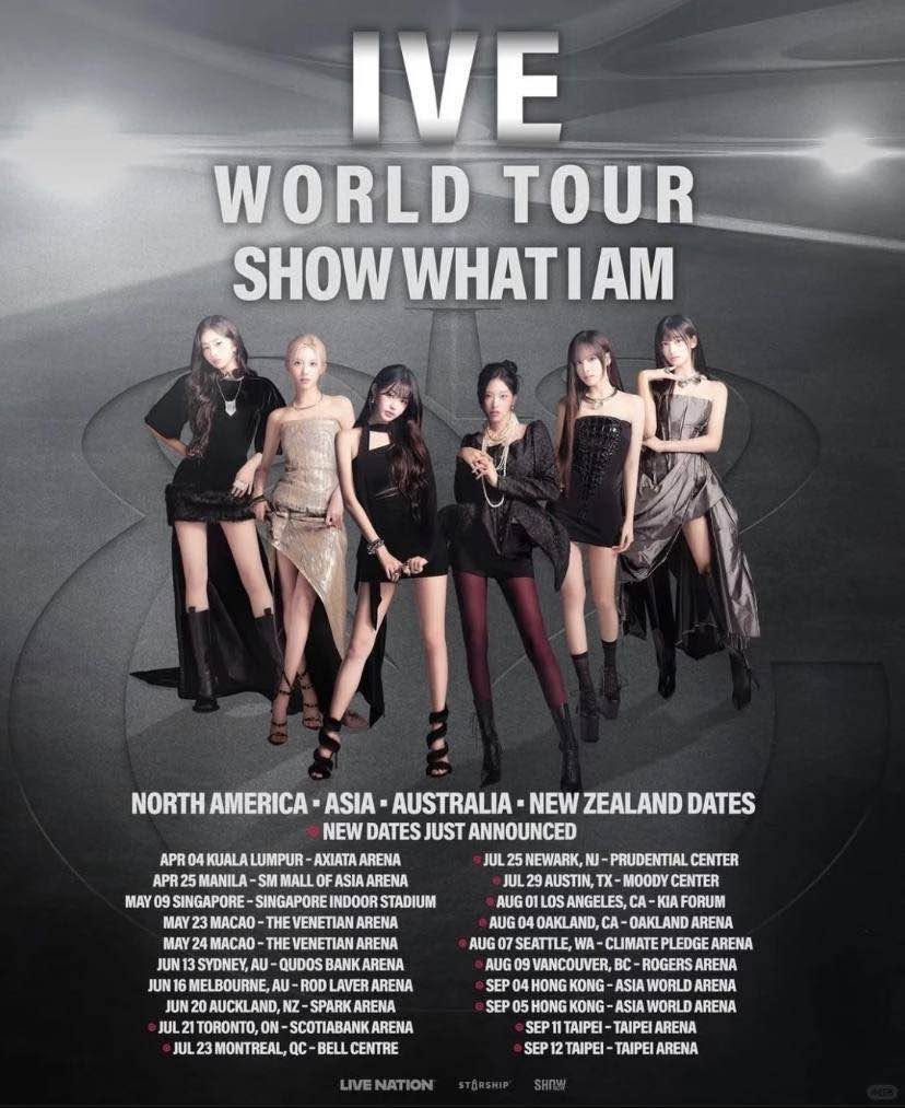IVE WORLD TOUR SHOW WHAT I AM