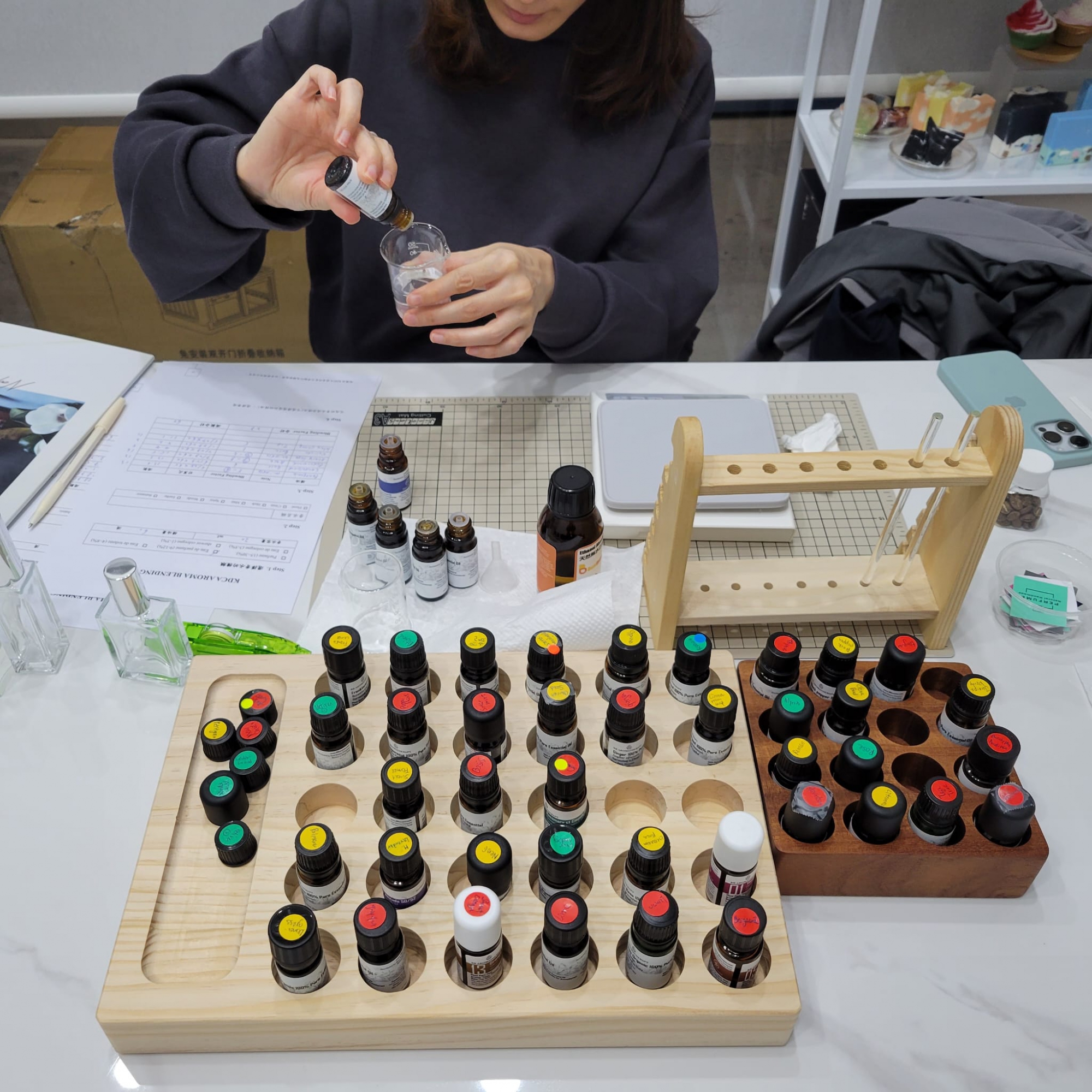 芳療精油天然香水工作坊