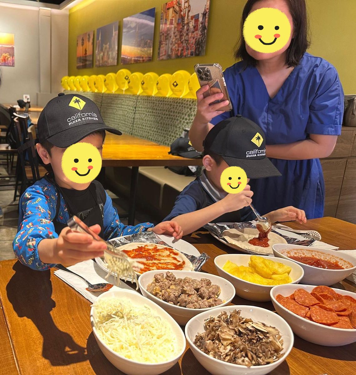 California Pizza Kitchen 兒童薄餅工作坊