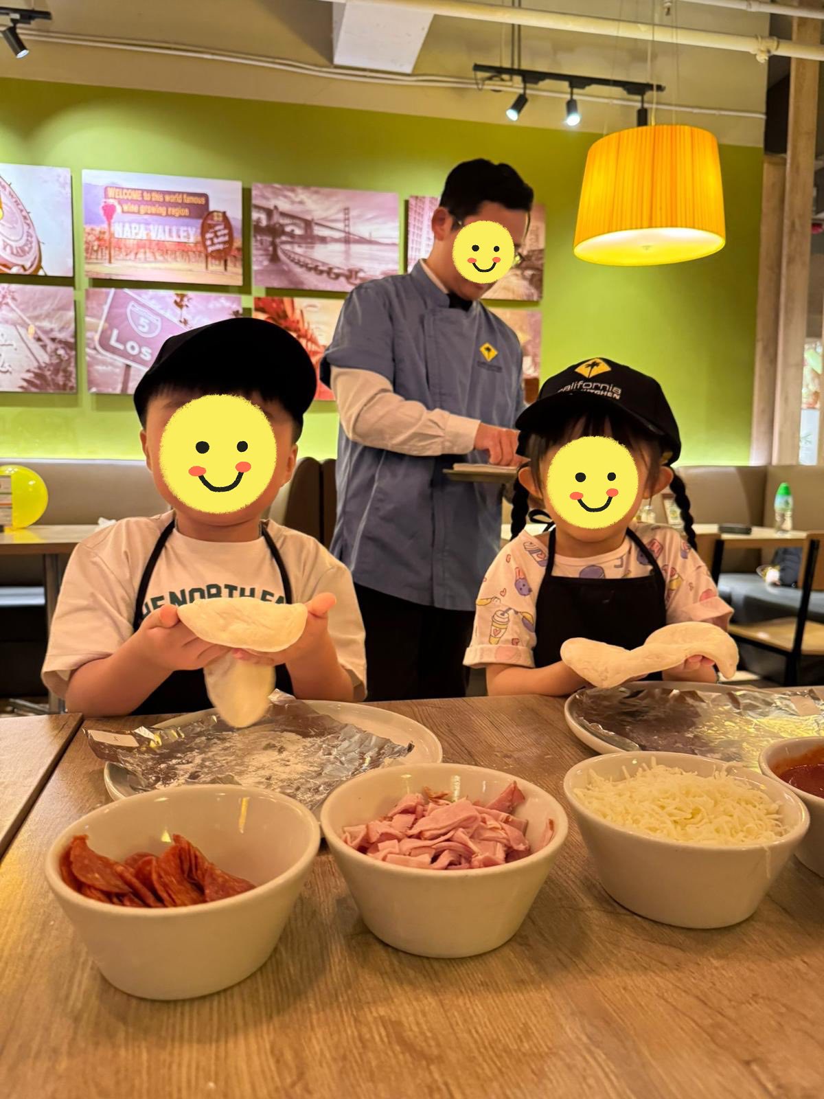 California Pizza Kitchen 兒童薄餅工作坊